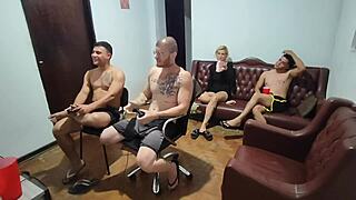 we started gaming but ended up fucking asses bareback