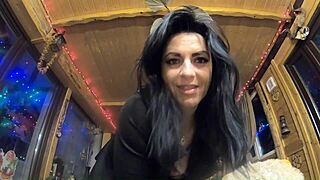 milfycalla's huge curvy ass shakes in tight lingerie for worship