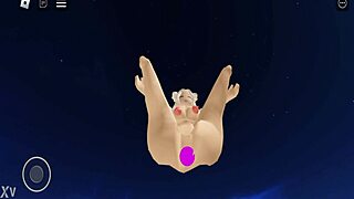 bet you'd love seeing this hot roblox girl get naked