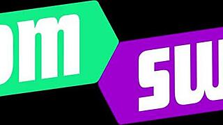 Blindfolded college blonde gets bent over for frat swap doggystyle orgy pounding