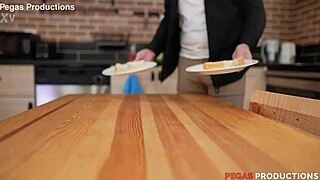 Eden's tight ass gets wrecked by Julian August's cock in rough anal deepthroat lingerie choke