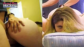 Hey Cute Curvy Blonde Rachel Takes Hard Doggystyle Ass Pounding!