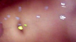 super cute czech 18yo teen jerks horny handjob till massive cumshot all over her perfect homemade boobs.