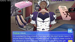 alexis trains you into strapon femdom crossdressing sex game life