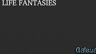 katrina shows nicole bdsm nuru fun 😈 strapon fingering hairy pussies 👅💦