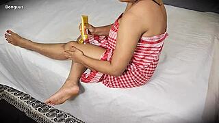 Sister-In-Law Bent Over Drilled Doggystyle After Shower Hubby Out