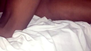 Homemade BBW wife bent over taking huge black cock doggystyle 😍💦