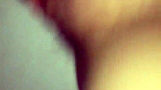 super cute czech 18yo teen jerks horny handjob till massive cumshot all over her perfect homemade boobs.