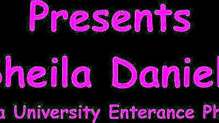 Tampa University Nurse Sheila Daniels Fingers Ass In Physical Exam