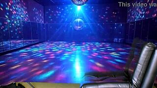 Disco Strippers Agarabas and Olpr Tease with Ripped Clothes and Ass Shakes