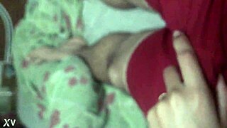 Husband exits work as friend enters for wife's close-up fun