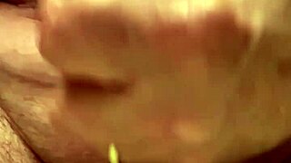 65-Year-Old Granny Jerks Cock In Slow Motion Until Massive Cum Blast