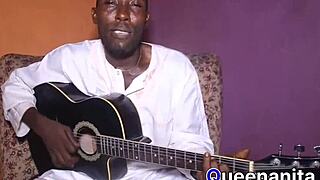 Guitar Player's Talent Leads to Wild Outdoor Ebony Pound Session