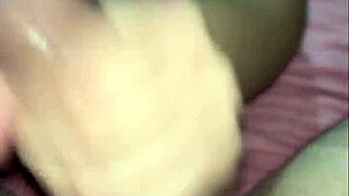 ebony babe chained gets ass filled with cum twice by excited cock she loves rough interracial