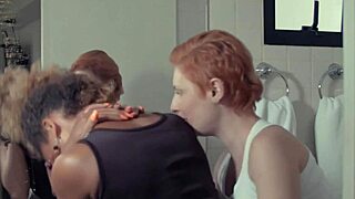 emme white and giovana bombom finger redhead pussies in interracial hotel orgy