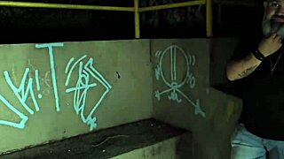 Monica Lima's Public Square Dogging Two Machos Pound Bent Over Street