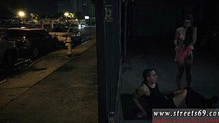 Glasses Teen Sucks Cock Outdoors Bound