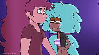 kelly dives into romantic monster sex in subtitled evil forces parody