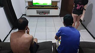 meu marido lost bet so i fuck his friend raw in front of him