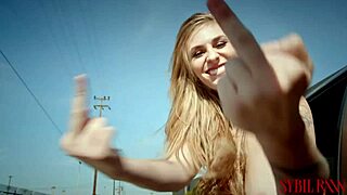 she hooks up for public sex then gulps warm piss