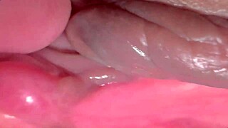 amateur shaved pink pussy close up 275 days post virginity loss