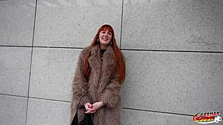 german scout soley summer's skinny tall redhead body gets first time CASTING fuck 😏💦