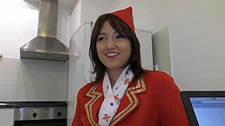 Meet air hostess Suzy Rainbow now