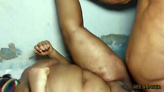 yo check this fat ebony monster tits bouncing while she rides big black cock 😍🔥