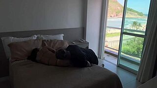 wake up tourist with my tasty oral and hard cock to fuck her deep babe