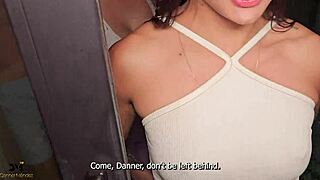 wanna see yoga class turn into threesome with danner mendez pounding andrea castro's pussy?