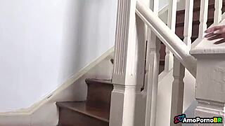 me and my brazilian milf sharing her boyfriend's monster cock in wild erotic threesome