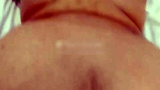 curvy chubby couple enjoys intense doggy style pounding together