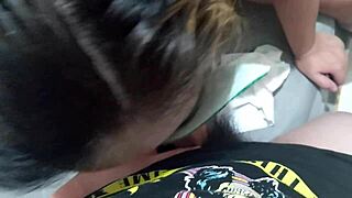 raw homemade asian milf missionary with big cock pulls out cum on ass pov