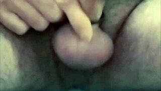 dude stroking cock with tight latex gloves n ring feels sooo intense series 😈🔥