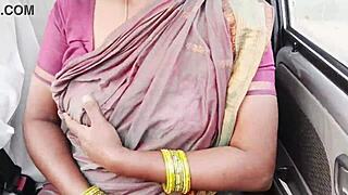 big boobs maid car romp with dirty telugu talk 💦😈