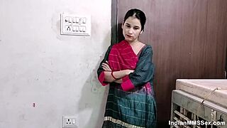 old milf bends over 18 year old indian stepsis for gentle creampie doggystyle