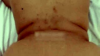 curvy chubby couple enjoys intense doggy style pounding together