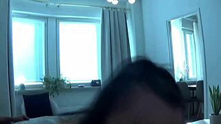 what if arab housewife shares her curves with a massive stranger's cock at home?