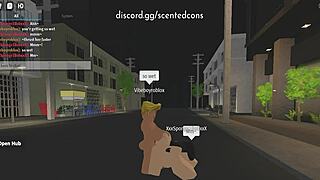 roblox bitch takes stepbro's cock deep inside her
