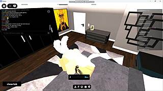 i'm so horny fucking this gringa whore's tight pussy in roblox condo