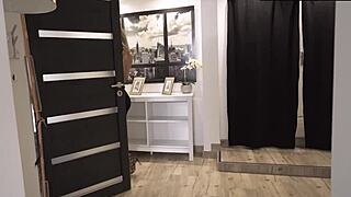 after the interview romanian milf shalina devine bends over for huge cock anal assfucking stretching her gaping asshole to the limit