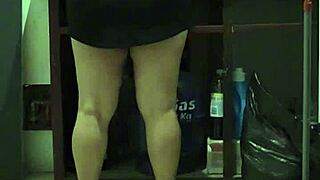 hey check out my busty stepmom flashing her fat ass in the shower