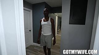 my husband watches as i get naughty revenge with hardcore pounding on my big tits ass