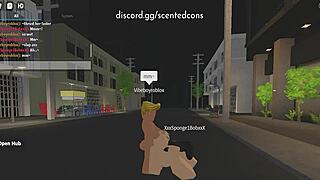 roblox bitch takes stepbro's cock deep inside her