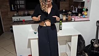 Mommy, stepson needs your natural tits pussy to cum inside after ripping clothes