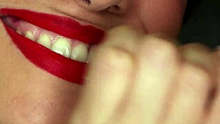 Her innocent smile catches every drop of hot cumshot in POV