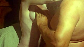 Naked big tits bounce on wild washing machine ride