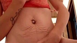 solo fingering frenzy explodes into wild screaming orgasm