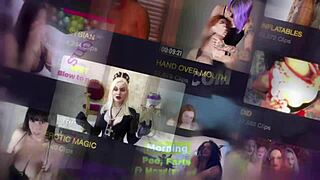 Tall Redhead Amazon Teases Petite Shorty with Height Comparison Leg Fetish Humiliation