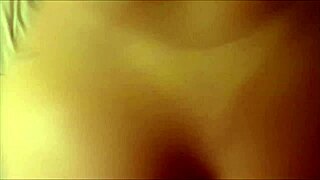 blindfolded kalena mitrak teases her big tits ass and tan lines in sexy lingerie for wife voyeur